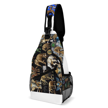 Create Unique Sling Bags with Our durable polyester (All-Over Printing)