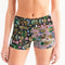 IMG_3100 Women's All-Over Print Mid-Rise Yoga Shorts