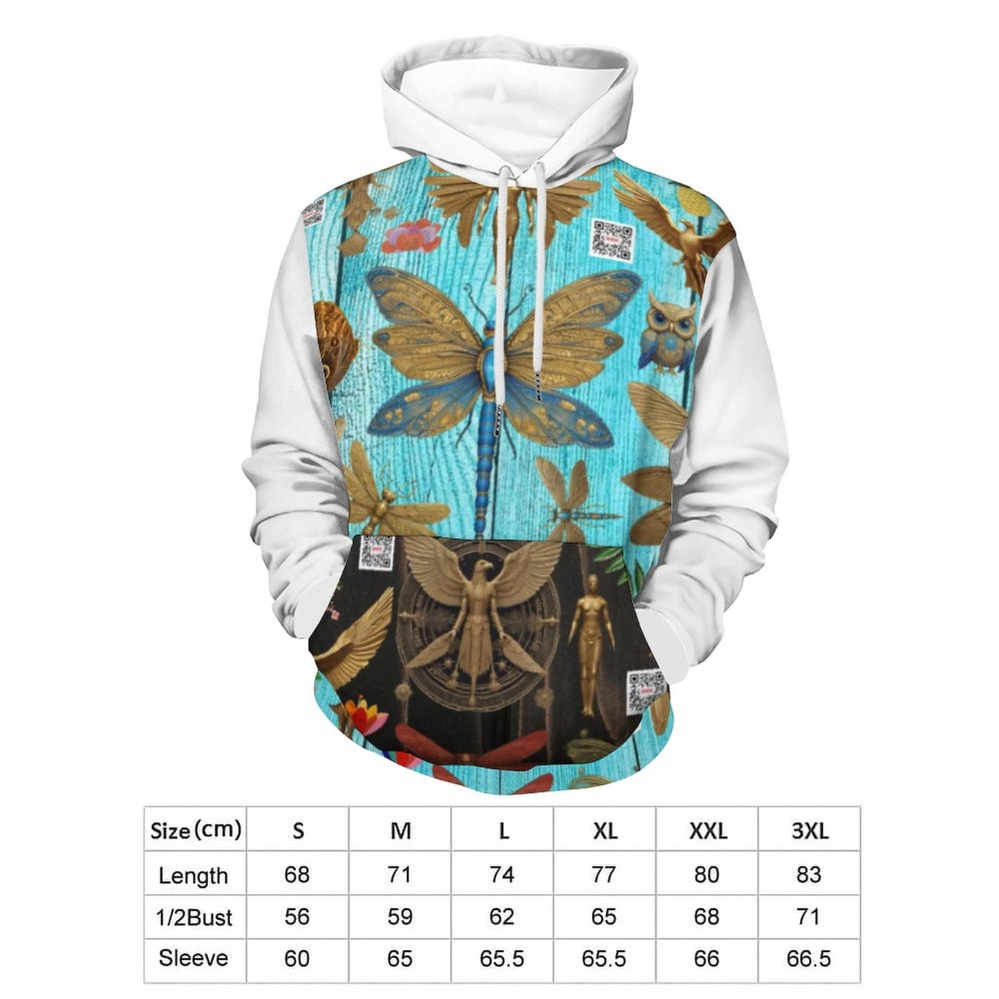 230gsm Printed Hoodie for Men (All-Over Printing)