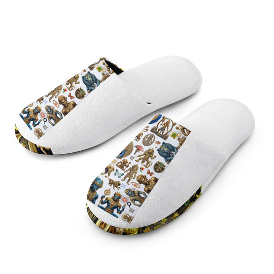 Flannel Ladies Cotton Slippers