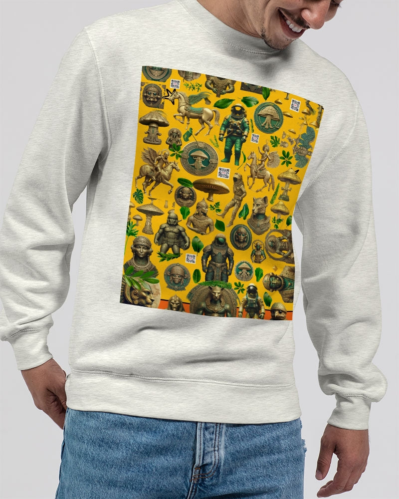 Mushroom Abstak Collection Unisex Premium Crewneck Sweatshirt | Lane Seven