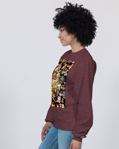 Womens Abstrak Unisex Sweatshirt | Champion