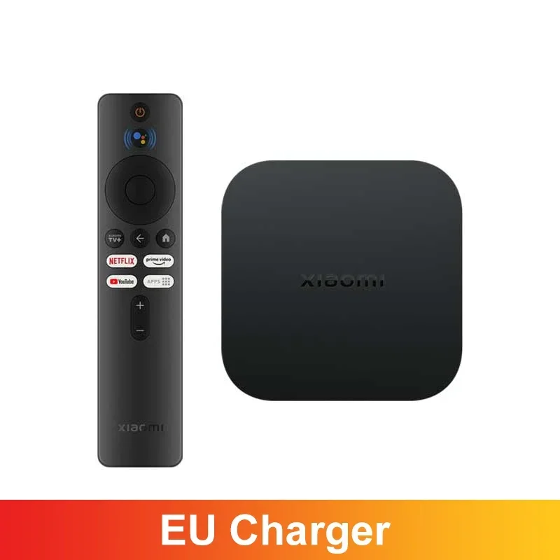 Global Version Xiaomi Mi TV Box 2nd Gen 4K Ultra HD Google TV 2GB 8GB Dolby Vision HDR10+ Google Assistant Smart Mi Box S Player