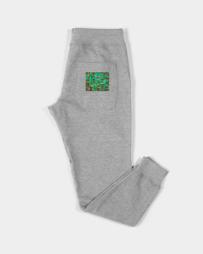 Ancient Abstrak Collection Unisex Premium Fleece Joggers | Lane Seven