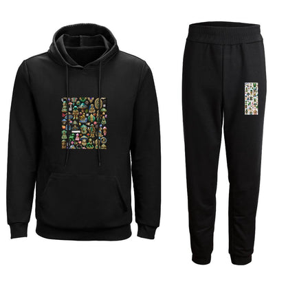 DTF Hoodie and Sweatpants Set