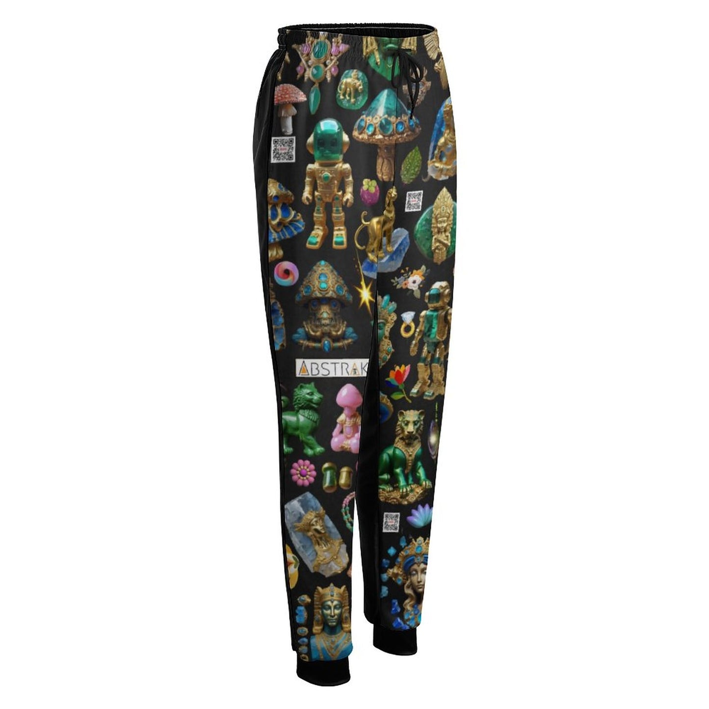 Men's Printed Sweatpants (Front All-Over Printing)