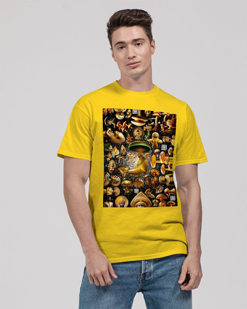 Illustration Abstrak Unisex Heavy Cotton T-Shirt | Gildan