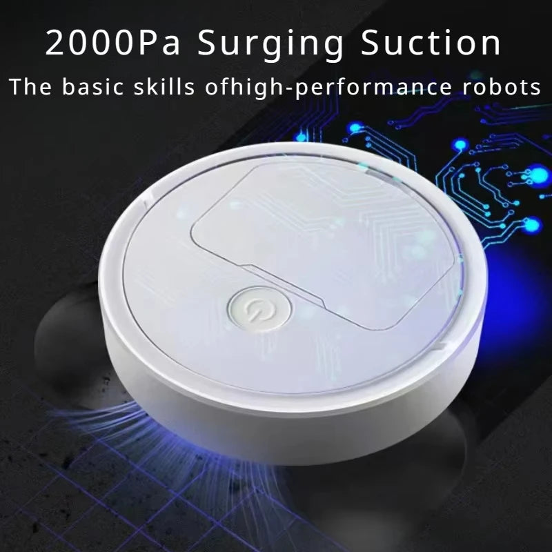 Xiaomi Portable Home Automatic Floor Robot Intelligent Mini Vacuum Cleaner USB Rechargeable Wet and Dry 5-in-1 Home Sweeper