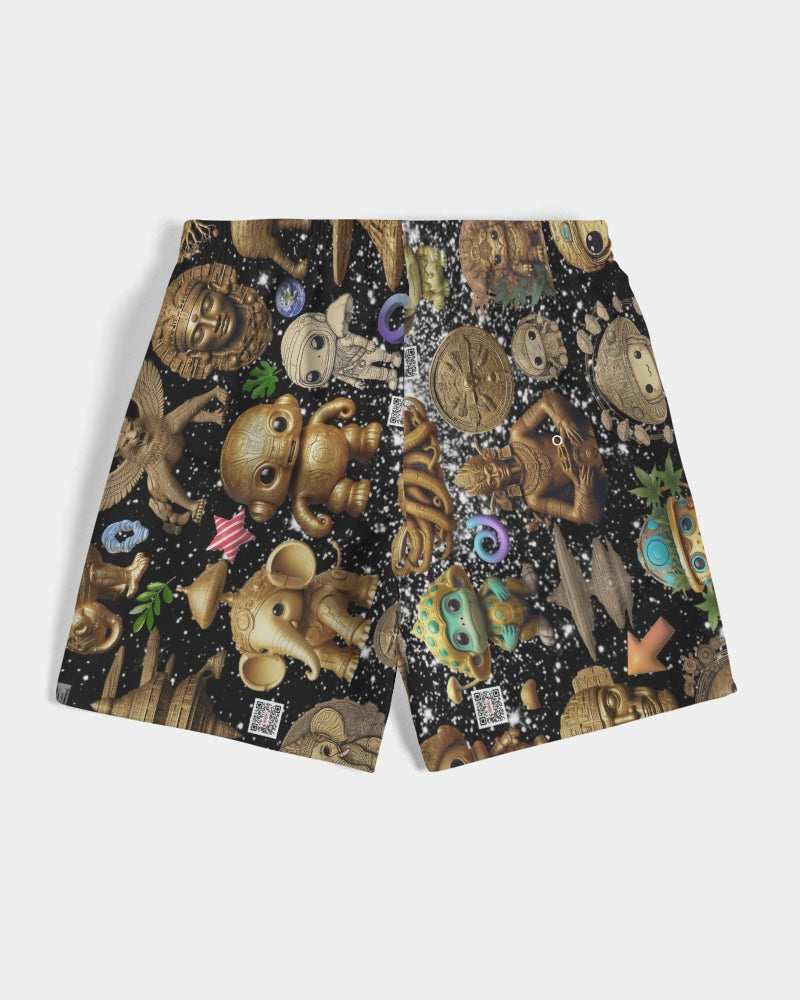 Elephant Collection Men's All-Over Print Swim Trunk