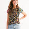 4 Annunaki Abstrak Collection Women's All-Over Print Tee