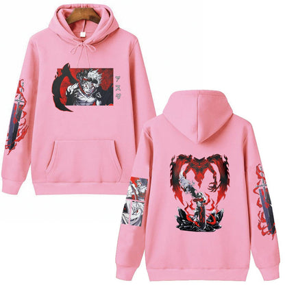 Black Clover Hoodie Man Woman Fashion Anime Clothes