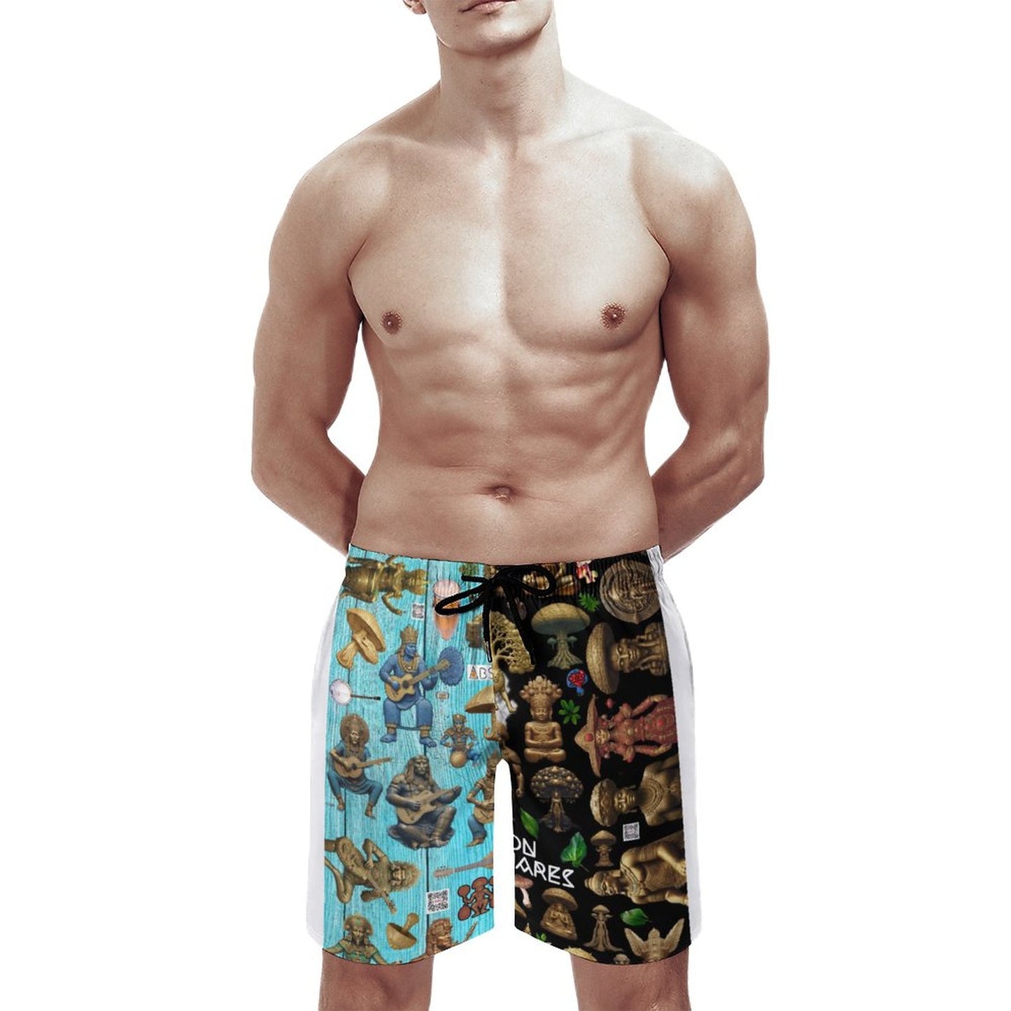 Men's Board Shorts D1P (All-Over Printing)