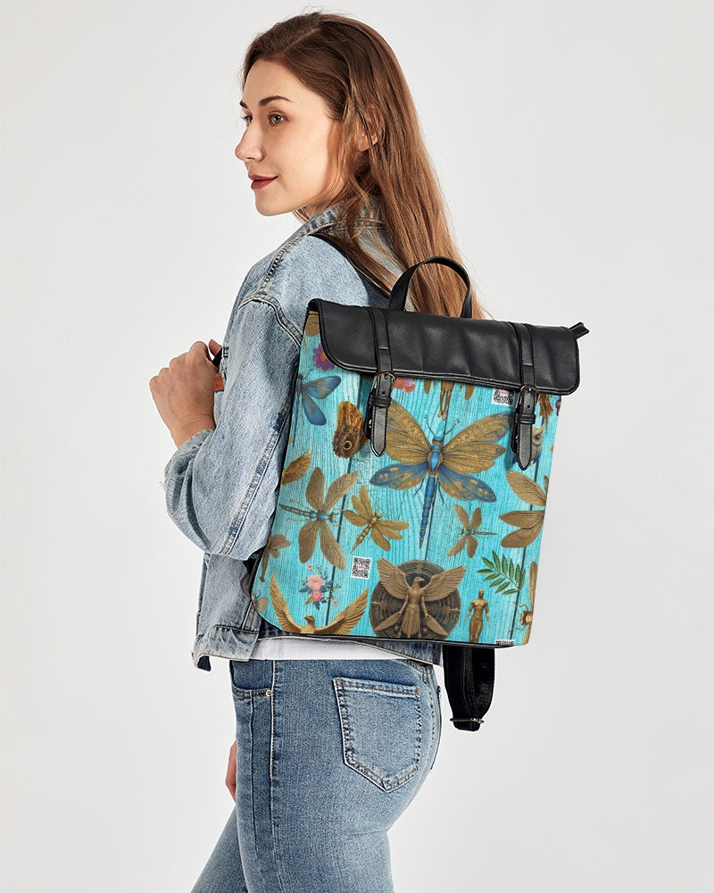 Abstrak dragonfly Casual Flap Backpack