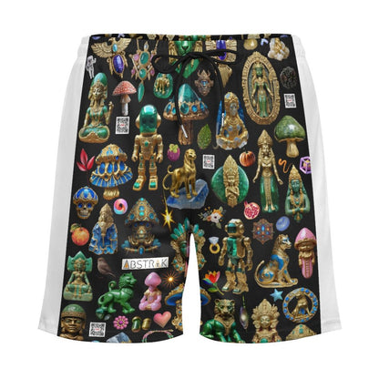 Men's Beach Shorts with 4 Pockets