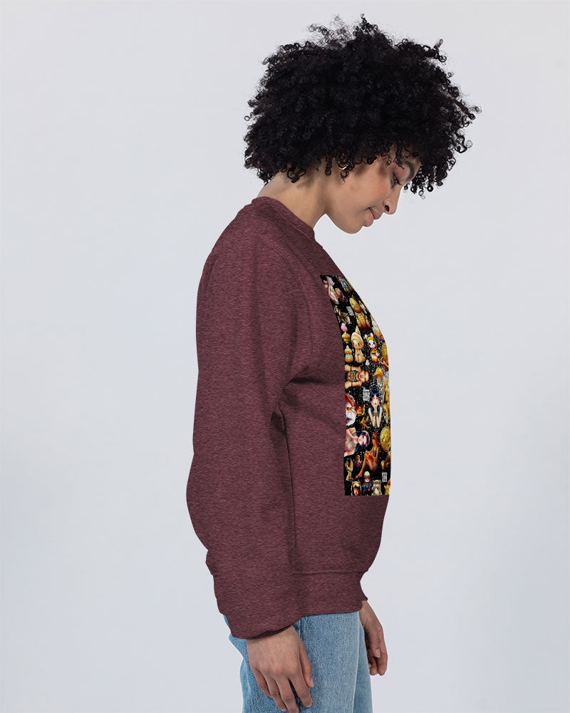 Womens Abstrak Unisex Sweatshirt | Champion