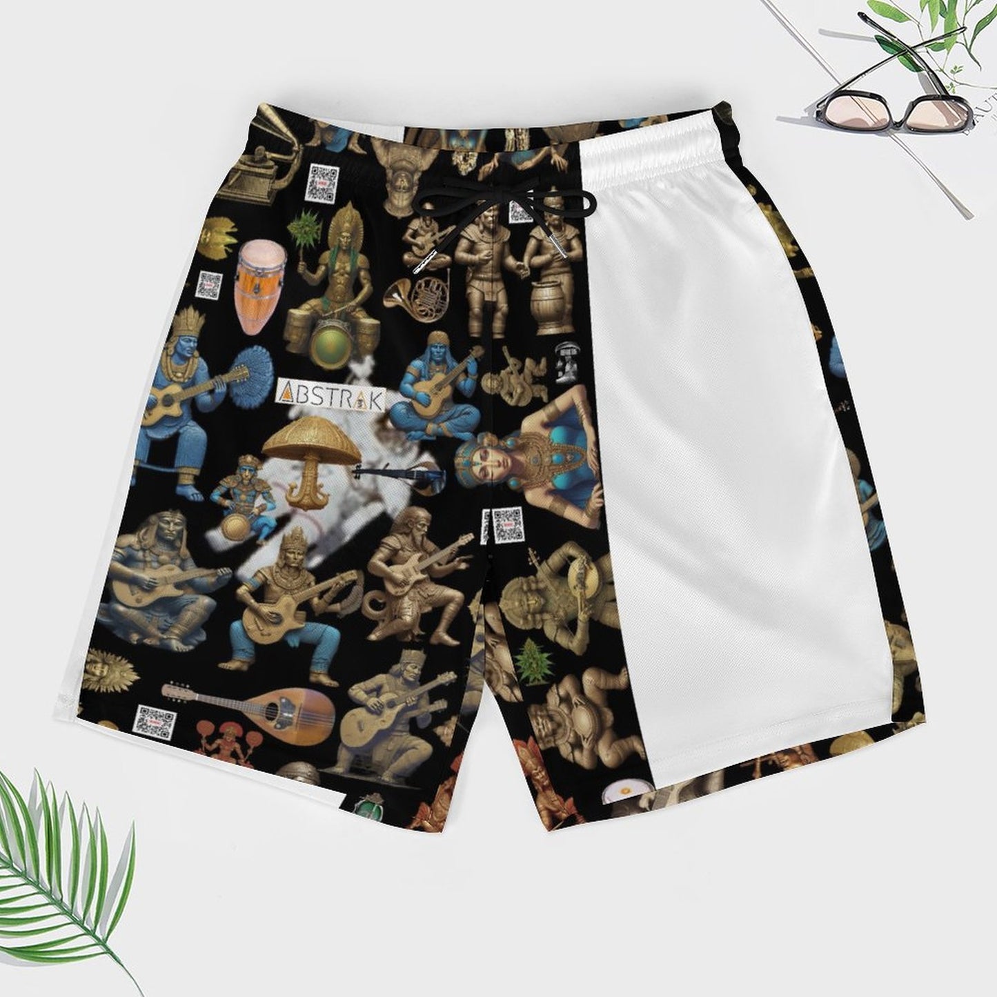 Men's Beach Shorts with 4 Pockets