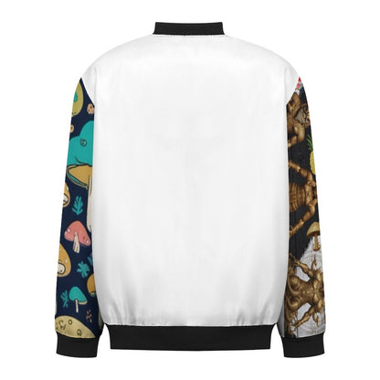 180gsm Zipper Bomber Jacket BMJ (All-Over Printing)