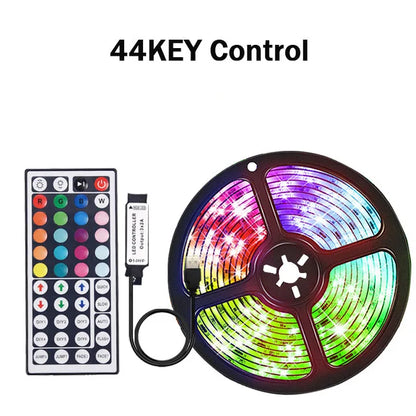 1-30M USB WS2812b Magic RGBIC Dream Strip Light 5050 LED RGB Strip Tuya WiFi App Horse Racing Running Atmosphere Light Home Deco