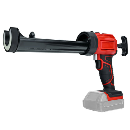 Cordless Caulking Gun for Milwaukee 18V Battery Adhesive Glue Seal Sealant Tool Electric Silicone Gun with Led Light(No Battery)