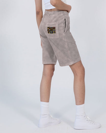 Alien Trendy Abstrak Collection Unisex Vintage Shorts | Lane Seven