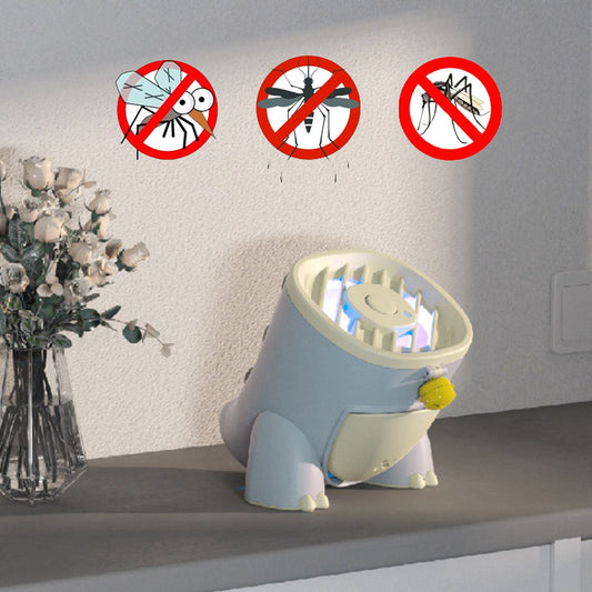 Dinosaur Mosquito Killing Lamp Home Bedroom Bionic Body Temperature Turbo Inhalation USB Plug-in Anti-mosquito Repellent Mosquito Suction Lamp