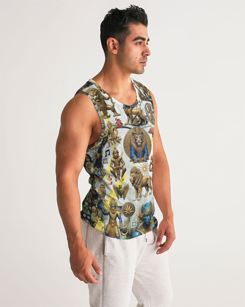 Abstraknyc Men's All-Over Print Sport Tank