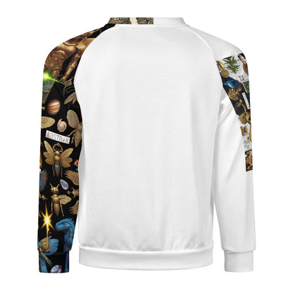 280gsm Men's Crewneck Sweatshirt Raglan A27H (All-Over Printing)