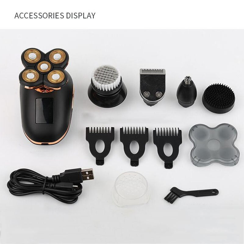 Electric Hair Trimmer LCD Display