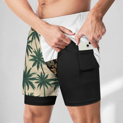 Men Beach Shorts with 4 Pockets DS076