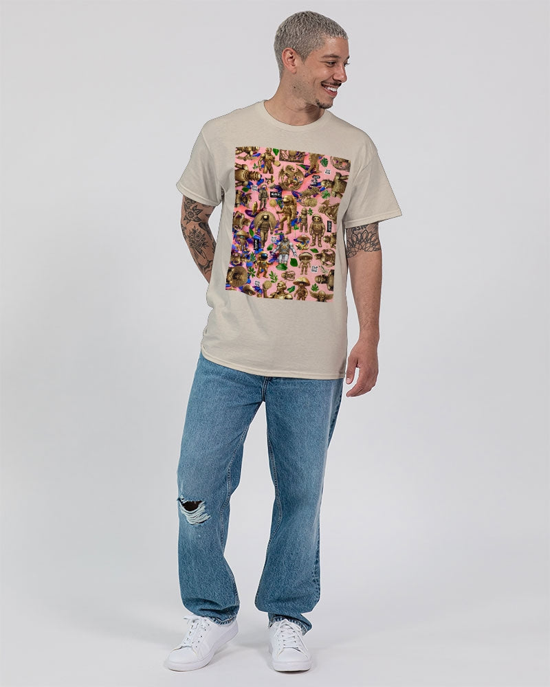 Mushroom Abstak Collection Unisex Ultra Cotton T-Shirt | Gildan