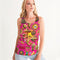 Eye and Face Abstrak Women's All-Over Print Tank