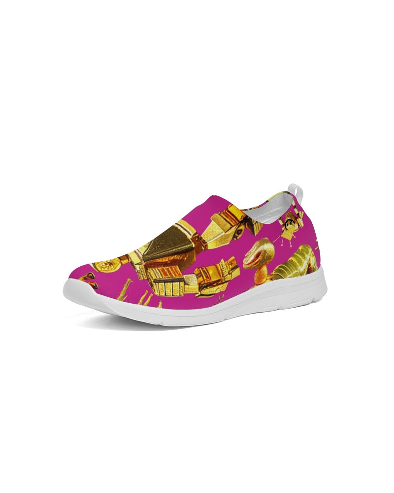 Robotic Abstrak Women's Slip-On Flyknit Shoe