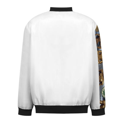 180gsm Zipper Bomber Jacket BMJ (All-Over Printing)