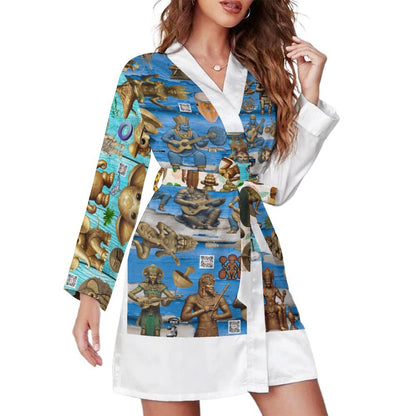 Long Sleeve Nightdress ASWQ (All-Over Printing)