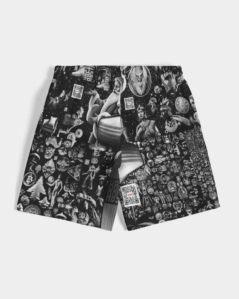 Matrix Vison Men's All-Over Print Swim Trunk