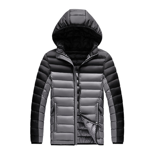 Men's Cotton-padded Coat Hooded Coat Winter