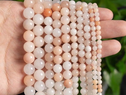 15" Natural Pink Aventurine Beads Grade AAA Gemstone Round Loose Beads 4/6/8/10 mm for Jewelry Making DIY Man Women Accessories