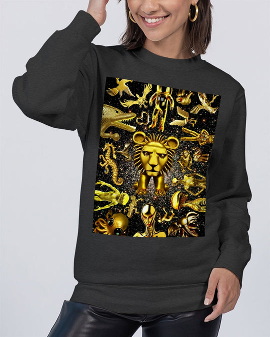 Robotic Abstrak Unisex Premium Crewneck Sweatshirt | Lane Seven