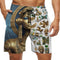 Men's Board Shorts D1P (All-Over Printing)