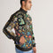 Elephant Collection Men's All-Over Print Stripe Sleeve Track Jacket