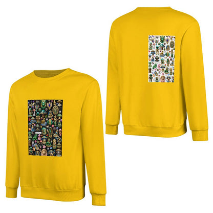 DTF 250gsm Cotton Men's Sweatshirt (Dual-sided Printing)