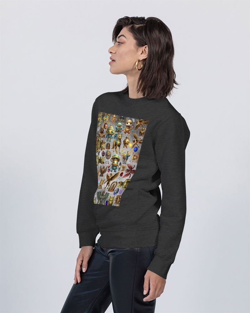 Alien Trendy Abstrak Collection Unisex Premium Crewneck Sweatshirt | Lane Seven