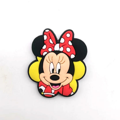 MINISO 1pcs cartoon Disney series DIY shoe charms Accessories buckle clogs sandals Garden shoes decorate kids gifts