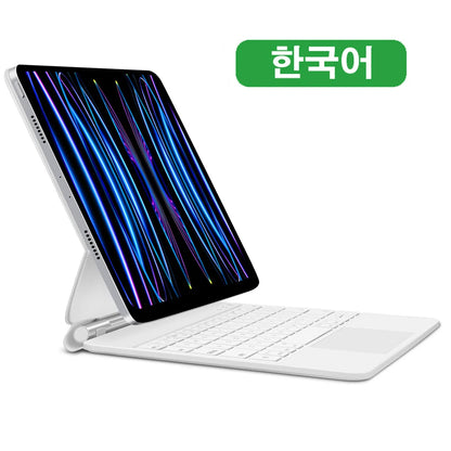 GOOJODOQ Magic Keyboard for iPad Pro 11 Inch 4th/3rd/2nd/1st Gen iPad Air 6 11 2024 Air4 Air 5 Floating Stand Bluetooth Keyboard