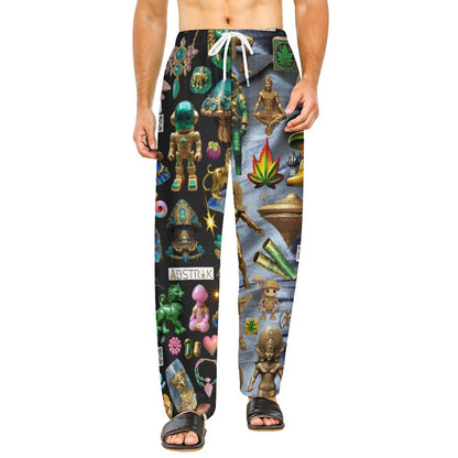 Men's Home Pajamas Pants EEP (All-Over Printing)