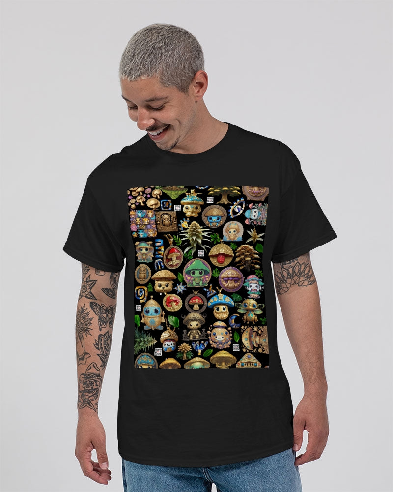 Mushroom Abstak Collection Unisex Ultra Cotton T-Shirt | Gildan