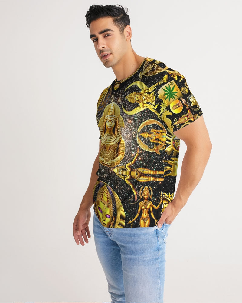 Ancient Abstrak Men's All-Over Print Tee