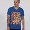 Mushroom Abstak Collection Unisex Jersey V-Neck Tee | Bella + Canvas