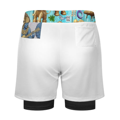 Men Beach Shorts with 4 Pockets DS076