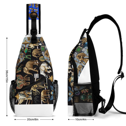 Create Unique Sling Bags with Our durable polyester (All-Over Printing)